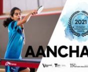 Aanchal is a talented table tennis player whose love for the sport has inspired her to encourage and support others to participate – particularly her female peers.nnAs one of just three girls out of 30 players when she first started playing table tennis, Aanchal speaks passionately about the importance of inclusion in all sports.nnShe has been instrumental in creating opportunities for participation in school sports which have typically been single-gender dominated. And she has led by example