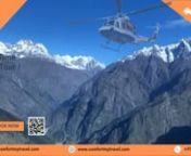 Experience the Himalayas while on the  Char Dham Tour by flying in a helicopter!nnBook your package with Comfort My Travel in India while the Char Dham Yatra is still open.nn�Months of September and October 2022.nFor Booking and More details -nncall us at 8400000090nornemail us at info@comfortmytravel.comnClick the link - https://comfortmytravel.com/contact-us/