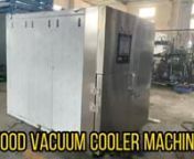 ➡️Fast Food Vacuum Cooling Machinenn�The vacuum cooler cools and stabilizes the rolls, pastries or baked food for further uses within several minutes. n�This process step simplifies the subsequent of logistics chain, improves product quality and oven efficiency, and extends product shelf life at the same time.nn➡️Performance features:n• Refreshing and volume consistency: all day crispy skinn• Stabilize some baked products: store for up to 4 days at + 15/25°C in your own storen
