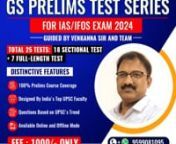 Which Coaching Provides the Best GS Test Series for UPSC Prelims?nnWhen it comes to UPSC exam preparation, selecting the right coaching institute for UPSC GS Test Series is crucial. IMS, a leading UPSC coaching institute that stands out as the ideal choice for UPSC Prelims aspirants. nnWith a focus on quality and success, IMS offers the best GS Test Series for UPSC Prelims, designed by expert faculty, to help you ace the exam. Let&#39;s delve into the key features that make IMS the top choice for UP