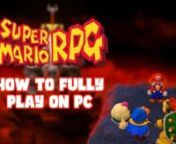Lots of great Super Mario games are here in this year and Super Mario RPG Remake is one of those. If you liked the original one and want to play it in HD then watch all the steps shown in this video tutorial to start playing now.nnhttps://approms.com/supermariorpgryuzu/nnWhat are the system requirements for Yuzu?nYuzu currently requires an OpenGL 4.6 capable GPU and a CPU that has high single-core performance. It also requires a minimum of 8 GB of RAM.nYuzu runs on Windows, Linux and Android 11.
