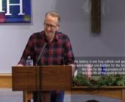Full text/Audio/Video at https://gracesummit.org/Messages/20231210nIt has been brought to my attention that while I study these things through the week – and mention things like the essentials and non-essentials – not everyone might know what I mean by the essentials.nnWhile the Creeds are not …nnThe Creeds often deal with a response to certain heresies.nnApostles CreednnNicene Creed – 325 AD – dealing with an issue in the Church – not long after Constantine required Christianity in