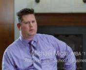 Class of 2015 graduate Michael Micai discusses why he chose the Robert H. Smith School of Business online MBA at the University of Maryland, his experience in the program, program benefits and how the curriculum and networking capabilities has helped him on his path to career success. Posted at: https://onlinebusiness.umd.edu/blog/student-spotlight-michael-micai/