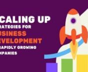 Discover the strategic compass to navigate the thrilling landscape of rapid business growth in our comprehensive guide. nnDelve into seven powerful strategies that can propel your success in a dynamic market. nnRead the full article here: https://accountsend.com/scaling-up-strategies-for-business-development-in-rapidly-growing-companies/nnFrom harnessing cutting-edge technology to fostering customer relationships that transcend transactions, this article is your treasure trove of insights. nnExp