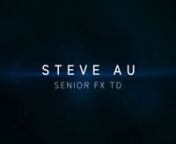 Senior FX TD: Steve AunThis is my demo reel forSeptember 2023nnFilms:Godzilla, Maleficent, Man of Steel, Life of Pi, Seventh Son, Jack the Giant Slayer, Crouching Tiger Hidden Dragon 2, and Journey 2: Mysterious IslandnnnTV: Game of Thrones, Mrs. Davis, Stargirl, Paper Girls, Series of Unfortunate Events, Superman and Lois, Flash, Legends of Tomorrow, and Once Upon a TimennContact Info:nau230@hotmail.comnnnnimdb.com/name/nm2503264/nnnwww.linkedin.com/in/steve-au-1649711