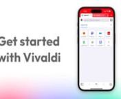 Get started with Vivaldi Browser on iOS!nnVivaldi on iOS is packed with powerful tools and privacy protection. Browse with desktop-style tabs, access sites faster, block ads and trackers, and sync data between devices safely, wherever you are, with the free Vivaldi web browser on iOS.nnDownload Vivaldi on Windows, Linux, or macOS: n▸ https://vvld.in/download nVivaldi on Android: n▸ https://vvld.in/android nVivaldi on iOS and iPadOS:n▸ https://apps.apple.com/app/vivaldi-powerful-web-browser