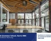 MBVA 2023 Excellence in Construction of Commercial Buildings $5M-$10M - Firbank Grammer School Win from 10 school