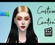 A speed preview of The Sims 4 CC creation �nMy patreon : https://www.patreon.com/user?u=101249050