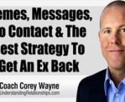 What memes &amp; messages mean when using no contact and the best strategy to get an ex back.nnIn this video coaching newsletter I discuss 2 different emails from 2 different viewers. The 1st email is from a viewer who is on his 9th read of 3% Man and he says he’s confused on how to proceed with the best strategy to get an ex back after he got dumped. He thinks he may have been too much of a cold fish in their meme and message exchanges. The 2nd email is from a viewer who got dumped 8 months a