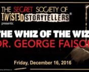 December 16, 2016 - live performance from the Detroit Film Theatre, Detroit Institute of ArtsnnA special eveining celebrating Dr. George Faison,