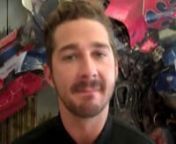 A video of Shia LaBeouf just after the press conference of