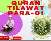 Quran tilawat-Para-01 &#124;&#124;কোরআন তেলোয়াত পারা-০১ &#124;&#124;