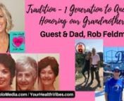 Tradition - 1 Generation to Another! Honoring our Grandmothers with Guest &amp; Dad, Rob Feldman.This is going to be a very special show as we talk about traditions which have been established over the years with our loving Grandmothers, Mimi, Sylvia and Addie plus how you can create transitions of your own.Sometimes we just need to shake things up!nnJoin us as we have some fun, share some stories and create new memories.nnWGSN-DB Going Solo Network 24/7 Live Streaming Radio, TV &amp; Podc
