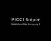 Le imprese recenti di Picci su Battlefield Bc2