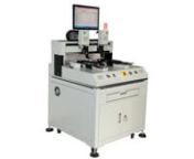 Die sorter, semiconductor pick and place machine, die packaging, wafer to wafer, wafer to waffle pak, wafer to tape and reel machinen1. Can be used with 6-inch/8-inch Wafer ring input and tapen2. Pick with one nozzle from wafer ring to carrier tape;n3. Mapping function is optional;n4. For 1.0 × 1.0 (mm) to 12 × 12 (mm) size die;n5. Suitable for QFN, CSP etc;n6. Carrier tape rail width fixed. One machine is for one spec carrier tape only;n7. HMI software has English languagennWafer to dicing ta