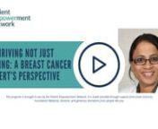 How can breast cancer patients not just survive but thrive? Expert Dr. Bhuvaneswari Ramaswamy shares actionable patient advice to strive toward optimal health while living with breast cancer.nnDr. Bhuvaneswari Ramaswamy is the Section Chief of Breast Medical Oncology and the Director of the Medical Oncology Fellowship Program in Breast Cancer at The Ohio State College of Medicine. Learn more about this expert: https://cancer.osu.edu/find-a-doctor/search-physician-directory/bhuvaneswari-ramaswamy