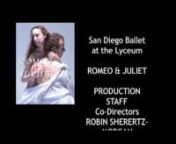 Romeo and Juliet SD Ballet 2009.mp4 from romeo juliet mp4