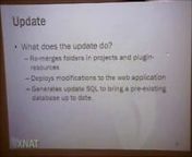 Explaining the difference between *Updates* and *Upgrades* to your XNAT installation. This is Part I of that talk, originally presented by Tim Olsen at the 2010 XNAT Workshop.