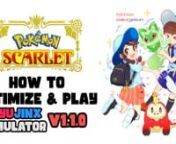 Hi everyone! Kintetic Obliviator is here with a tutorial on how I optimized Pokemon Scarlet version 1.1.0 on my Ryujinx Emulator for PC. As long as you have a decent PC or laptop then you will be able to play this game with no issues at all. But please do note that you need an OpenGL 4.6 capable GPU and a CPU that has high single-core performance. It also requires a minimum of 8 GB of RAM in order for it to run in Ryujinx.nnOfficial Site https://approms.com/pokesvryuzu/nnFollow all the steps and
