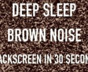 Brown noise, also known as Brownian noise or red noise, is a type of noise that has lower frequencies emphasized and higher frequencies suppressed. As opposed to White noise, which maintains the same emphasis of energy throughout the low, middle and high frequencies. nnHere are some potential benefits of brown noise:nnPromotes relaxation: Brown noise has a calming effect and may help reduce stress and anxiety. Listening to brown noise can create a soothing environment, which can promote relaxati