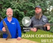 The Asian Contract AK47 rifle is an interesting rifle built by Childers Guns. These unique rifles are built using an Asian contract kit, Childers receiver and AK Builder chrome lined barrel. They offer the Kalashnikov collector an opportunity to check out this rare item.