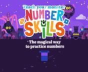 Teach Your Monster Number Skills is a new early years mathematics learning game all about boosting kids’ confidence with numbers and making mathematics fun.nDownload Teach Your Monster Number Skills today from the App Store, Google Play or Amazon here: https://teachmonster.onelink.me/8fiV/vu85qfpk?c=NS_trailer nnnOr play for free online at teachyourmonster.org