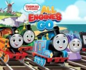 Thomas is back on track in a new season of Thomas &amp; Friends: All Engines Go! Deliveries will go awry, new areas will be explored, and animals will end up in places they shouldn’t be while Thomas and his friends grow from these unexpected surprises.
