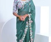 https://www.saree.com/aegean-blue-saree-with-embroidery-border-and-buttas-in-organza-saec1605