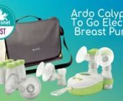 The Calypso-To-Go Double electric breast pump provides the ultimate package for breastfeeding mums. Includes the Ardo Kombikit, which converts the pumpset into the Amaryll manual breast pump, so there’s the option for electric or manual pumping at any time!