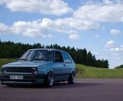 Interview, rolling shots, and random scenes of Josef Dagström and his sweet, OEM, static VW Golf GL MK2 -