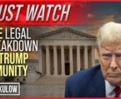 President Donald Trump’s immunity case is at the U.S. Supreme Court as the Justices hear oral arguments. Will SCOTUS grant or deny Trump presidential immunity for official acts taken while he was President? The Sekulow team discusses today’s Supreme Court case, Trump’s Manhattan trial, another ACLJ amicus brief to defend life at the U.S. Supreme Court, the latest news on President Biden, and former Representative Tulsi Gabbard joins the broadcast to discuss the college protests threatening
