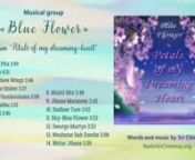 “Petals of my dreaming-heart” – Blue Flower from my ase com