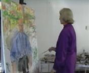 This video features excerpts from the documentary film Aladar produced by Muriel Weiner in 1988. An intimate portrait of Aladar Marberger, the film focuses on the art dealer in the years after his AIDS diagnosis in 1985 and connects with Aladar, his close friends, family, and doctors. Among those friends was Elaine de Kooning, shown here in 1986 as she paints Aladar&#39;s portrait and reflects on their friendship. She explains:
