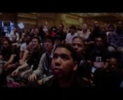 Most of the footage in the video was shot on the last day of Evolution 2011, which was the grand finals for several fighting games including Street Fighter 4 Arcade Edition. I concentrated mainly on the reaction of the crowd, and the subtle and not so subtle gestures performed by the players and the spectators who were