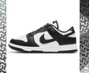 PP 1-1 Nike Dunk Low Retro Black White from pp