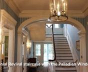 B13 - Colonial Revival stair case with Palladian Window.mp4 from b13