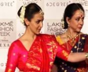 What angered Hema and Esha that they WALKED OFF the stage; WATCH throwback. In this throwback video, the mother-daughter duo looked elegant and graceful in traditional outfits. Hema Malini was asked about her experience of walking the ramp with daughter Esha and about her outfit. She answered that she was happy to support the designer who is working for the empowerment of women in Assam. She added that they are also going to promote Esha’s film, Cakewalk. When Hema Malini prodded Esha to talk