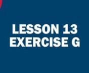 BASIC ESL - LESSON 13 - Exercise G AudionLearn more about PRESENT CONTINUOUS STATEMENTS + PRESENT PARTICIPLE SPELLING RULES: https://basicesl.com/workbook-1/lesson-13/ nEnglish for BEGINNERS &#124; Videos – Workbooks – Examples – Exercisesnn———————————————————————————————nLINKSn———————————————————————————————nLesson 13 VOCABULARY VIDEO: https://youtu.be/gPOhQVVlHs4nLesso