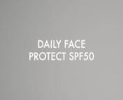 HOW IS IT DIFFERENTn Safe and efficient next generation UV filter dispersion. The Sun Filters In our Daily Face Protect SPF 50have been treated with a specialized encapsulation processing technique to stabilize the chemical sunscreens and to ensure high performance of prolonged and consistent SPF value while using less filters. This creates an ease of