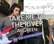 This is my bass cover of Take Me To The River by Al Green. This song was popularised by Talking Heads, but I LOVE the bass line in this version. Enjoy!nnLIKING my videos and SUBSCRIBING to my channel helps me continue to make these videos and the transcriptions that go with them. Thank you for all your support so far! ��nnThe TAB player I use in my videos (affiliate link): https://goplayalong.com?c=basscraft .nnGo PlayAlong file for this song (TAB w/ song track): https://cloud.goplayalong.co