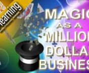 https://magicshop.co.uk/products/magic-as-a-million-dollar-business-by-wolfgang-riebe-mixed-media-instant-downloadnDo you want to take your magic career to the next level? nnFrom whom would you like to learn the real secrets of success in the magic business? Someone who has a little theoretical knowledge and lives in one-bedroom apartment and claims to know it all? Or someone who started with nothing and today has the global hands-on experience, lives in the dream mansion, drives the big cars, w