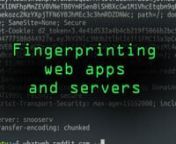 Get Our Premium Ethical Hacking Bundle (90% Off): https://nulb.app/cwlshopnnHow to Use Netcat, WhatWeb, Wappalyzer &amp; More for FingerprintingnFull Tutorial: https://nulb.app/z726mnSubscribe to Null Byte: https://vimeo.com/channels/nullbytenSubscribe to WonderHowTo: https://vimeo.com/wonderhowtonNick&#39;s Twitter: https://twitter.com/nickgodshallnnCyber Weapons Lab, Episode 218nnTo perform better reconnaissance on web apps and servers, you need to know what frameworks they&#39;re using. To help, ther