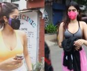 Janhvi Kapoor chooses to workout, while sister Khushi Kapoor gets snapped outside a restaurant; Malaika Arora, Kriti Sanon, and more get clicked in the city today. The ‘Dhadak’ actress was clicked visiting a yoga studio in a pair of shorts and a sports bra. The Kapoor belle will next be seen in Sidharth Sengupta&#39;s &#39;Good Luck Jerry&#39;. She also has Karan Johar&#39;s &#39;Dostana 2&#39; and &#39;Takht&#39; in her kitty. On the other hand, Janhvi’s younger sister Khushi Kapoor was snapped at a restaurant. The star