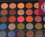 Best china eyeshadow manufacturer,MADIHAH best cosmetic eyeshadow palette factory.nhttp://madihahtrading.comn--------------------nProducts Name: Makeup Eyeshadow, Eyeshadow Palette.nIngredients: Chemical.nForm: Powder.nEyeshadow Type: Dry.nFinish: Glitter, Luminous, Matte, Metallic, Natural, Radiant, Satin, Shimmer.nFeatures: Waterproof, High Pigments.nColors: Your Custom Colors Available.nPackaging: Your Custom Packaging Available.nShelf Life: 3 Years.nSample: Available.nCertification: GMPC/ISO