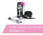 https://www.pinkcherry.com/products/fetish-fantasy-ltd-ultimate-bondage-kit (PinkCherry US)nhttps://www.pinkcherry.ca/products/fetish-fantasy-ltd-ultimate-bondage-kit (PinkCherry Canada)nn Incredibly sexy and versatile enough to satisfy even the most adventurous couples, the 11 Piece Ultimate Bondage Kit has your pure bound-up pleasure in mind. Inspired by the nation-sweeping success of the Fifty Shades series, the kit contains all you&#39;ll need to carry out favorite scenes from the scathingly sex