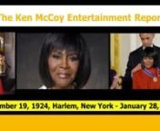 After a memorial dedication to legendary actress and activist, Cicely Tyson (December 19, 1924, Harlem, New York - January 28, 2021,) producer host Ken McCoy reviews the upcoming sweet deal for 2021 Inauguration poet, Amanda Gorman; IMDB TV is finally on Roku; Verzuz to feature Usher VS Justin Timberlake.nnAlso, featured guest Kamarie Love gives some quick make-up tips.nnFinally McCoy features new movie trailed of the