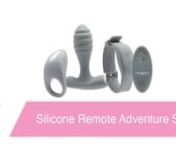 https://www.pinkcherry.com/products/silicone-remote-adventure-set (PinkCherry USA)nhttps://www.pinkcherry.ca/products/silicone-remote-adventure-set (PinkCherry Canada) nnWhile it may be true that you can not, in fact, have your cake and eat it, too(it depends on how strong your cake skills are, we guess), we DO know that with CalExotics Remote Adventure Set, you can have your cock ring and a really great vibrating anal probe, too!nnInside the Set, you&#39;ll find everything you need for lots of th