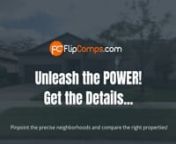 FlipCompsn Get the details you need by searching for nearly any property address across the country. FlipProperties gives you access to detailed information – such as Ownership Information, Property Details, Mortgage History, Tax information, MLS Details, nearby Comps, and much more.... Having accurate comparable sales (comps) is key to determining a property’s true value. FlipProperties provides up-to-date comps from public recordings and local MLSs to help you get the most current and accu