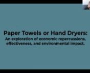 Paper Towels vs Hand Dryers GEGN 101 from hand dryers vs paper towels