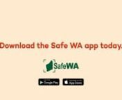 SafeWA is the free, safe and secure check in app for business and individuals to use to help the WA Health Department with contact tracing if required.